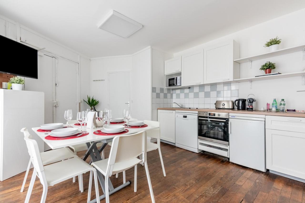 Appartement Magenta Quest Paris Bagian luar foto