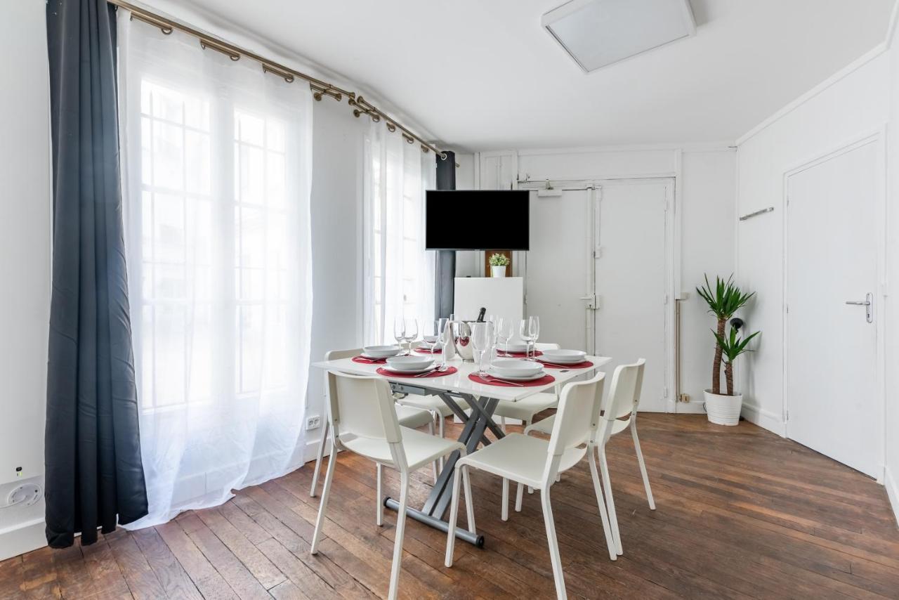 Appartement Magenta Quest Paris Bagian luar foto